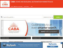 Tablet Screenshot of homeandbuildingautomationmarketplace.com